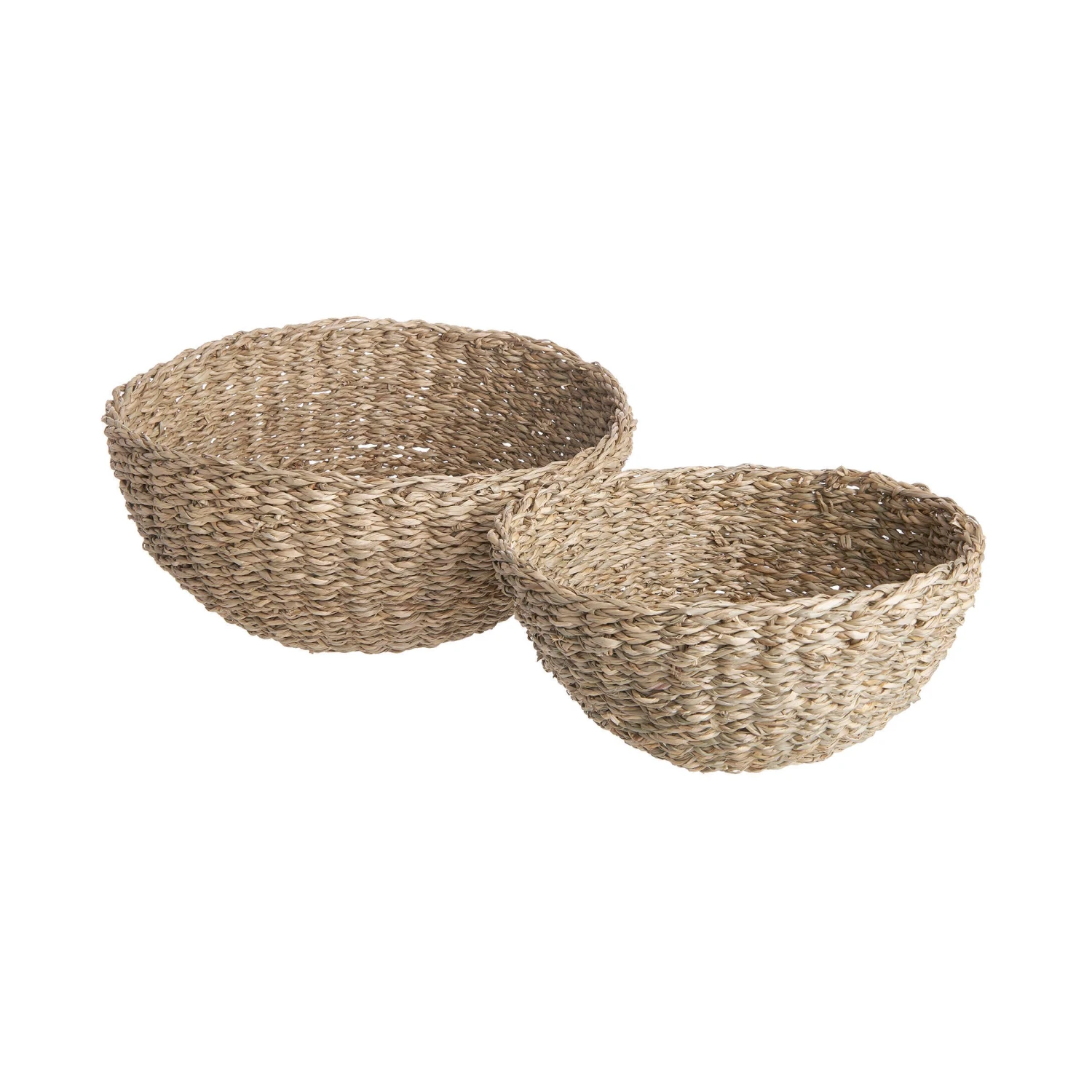 2-tlg. Korbset Rund RUSH ROPE In Natur 3 2-tlg. Korbset Rund RUSH ROPE In Natur