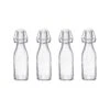 4x Flasche Mit Bügelverschluss 250ml SWING In Transparent -Butlers butlers 4x flasche mit bugelverschluss 250ml swing in transparent