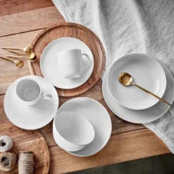 4x Schale 600ml NATIVE In Weiß 21 4x Schale 600ml NATIVE In Weiß -Butlers butlers 4x schale 600ml native in weiss 7