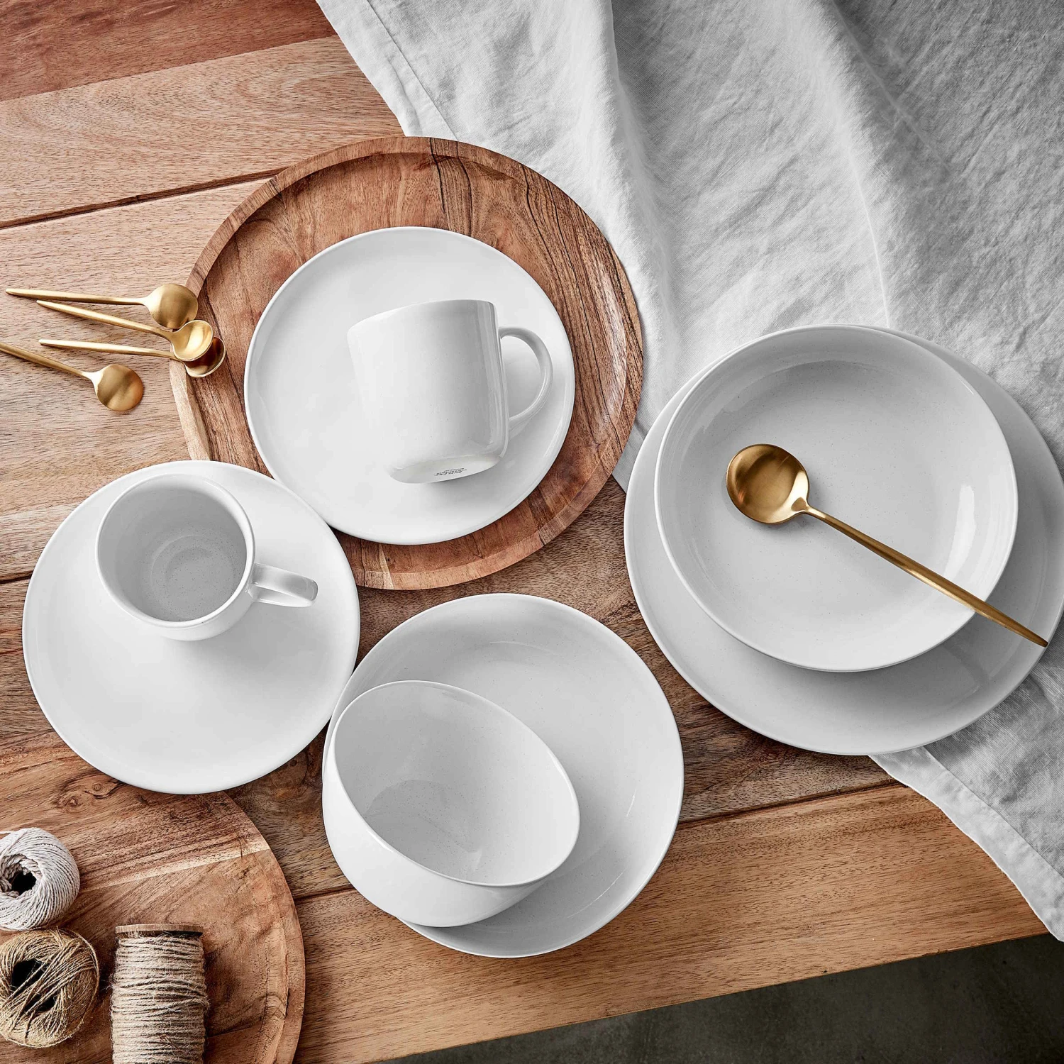 4x Schale 600ml NATIVE In Weiß 10 4x Schale 600ml NATIVE In Weiß – Bild 8