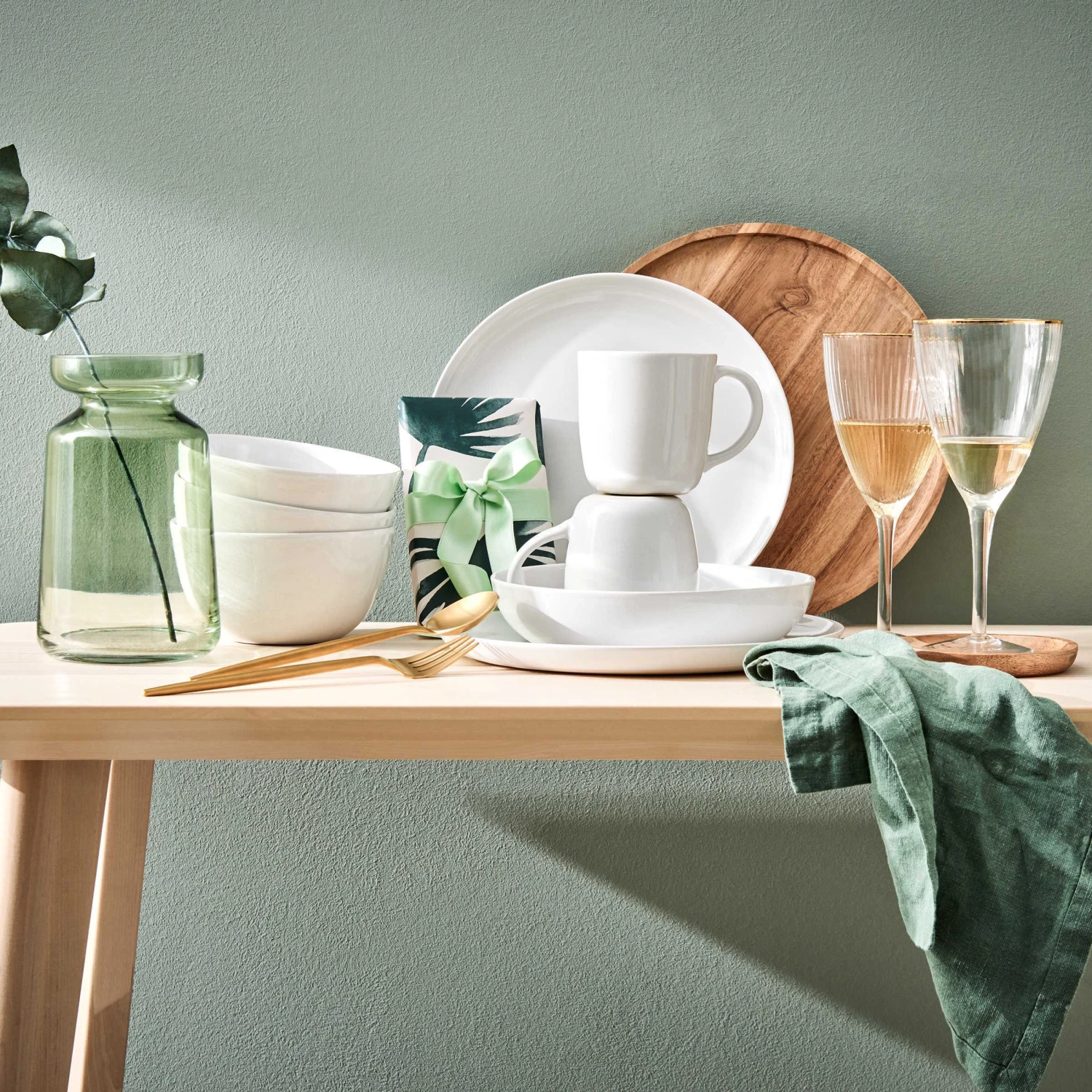 4x Schale 600ml NATIVE In Weiß 11 4x Schale 600ml NATIVE In Weiß – Bild 9