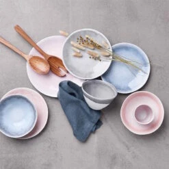 4x Schale 640ml ATLANTIS In Grau -Butlers butlers 4x schale 640ml atlantis in grau 9