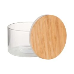 4x Vorratsgläser 550ml WOODLOCK In Transparent -Butlers butlers 4x vorratsglaser 550ml woodlock in transparent 4