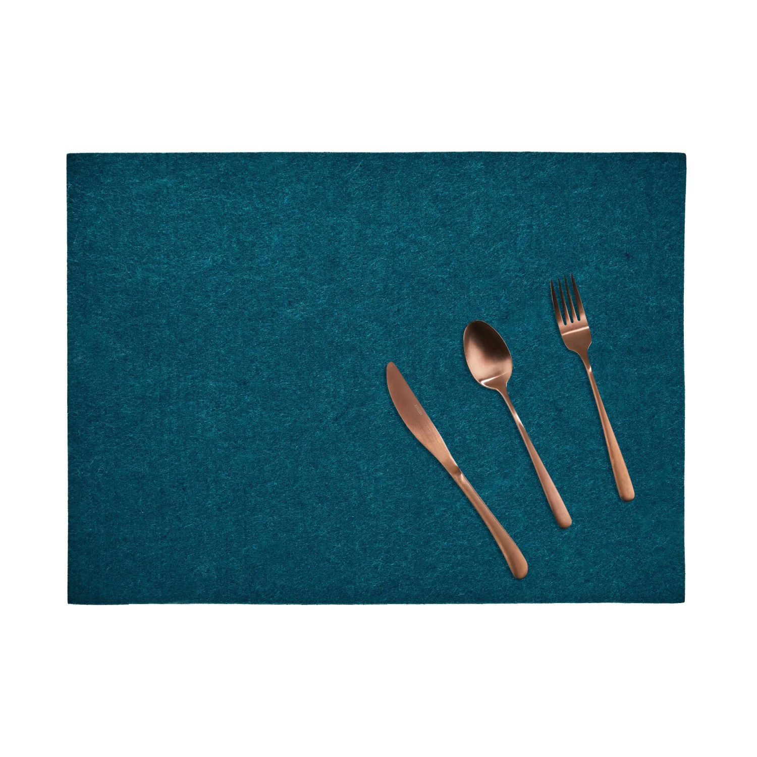 6x Tischset 33x45cm FELTO In Petrol 4 6x Tischset 33x45cm FELTO In Petrol – Bild 2