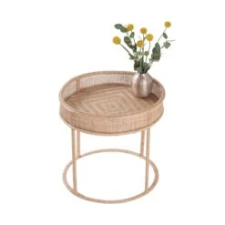Beistelltisch Höhe 39cm BOHO LOUNGE In Natur 15 Beistelltisch Höhe 39cm BOHO LOUNGE In Natur -Butlers butlers beistelltisch hohe 39cm boho lounge in natur 5