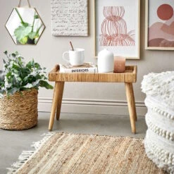 Beistelltisch Rattan BASSE In Natur -Butlers butlers beistelltisch rattan basse in natur 8