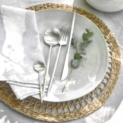 Besteck-Set 4-tlg. Matt STILETTO In Silber -Butlers butlers besteck set 4 tlg matt stiletto in silber 6