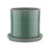 Blumentopf Mit Teller Ø16cm PLANT PLACE In Grün 1 Blumentopf Mit Teller Ø16cm PLANT PLACE In Grün -Butlers butlers blumentopf mit teller o16cm plant place in grun