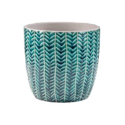 Blumentopf Ø 13,5 Cm GREENDAY In Petrol