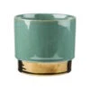 Blumentopf Ø 15 Cm GOLDEN TOUCH In Pastellgrün-Gold -Butlers butlers blumentopf o 15 cm golden touch in pastellgrun gold