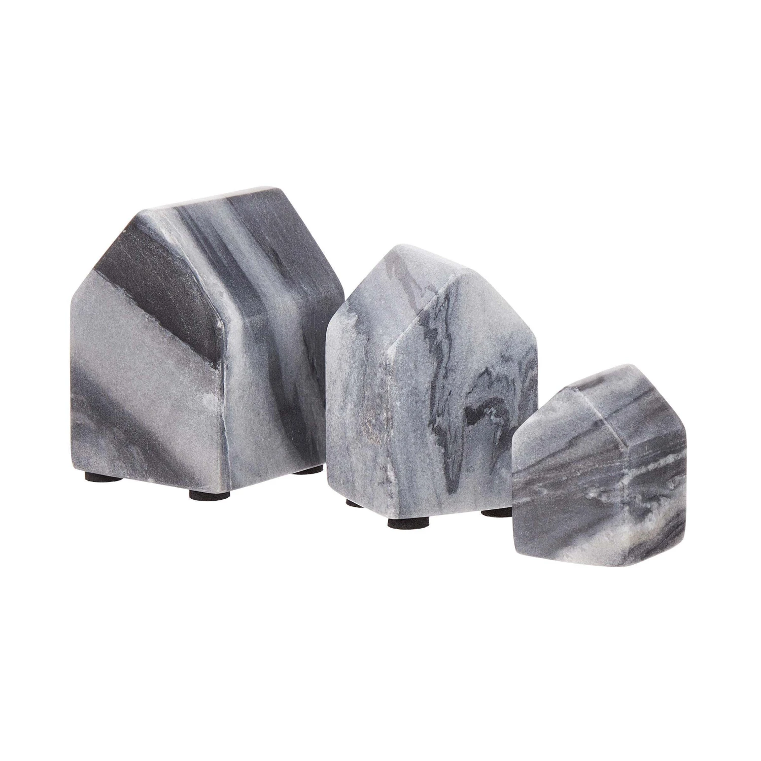 Deko-Haus L 5 X H 8cm BLOCKHOUSE In Grau 9 Deko-Haus L 5 X H 8cm BLOCKHOUSE In Grau – Bild 7