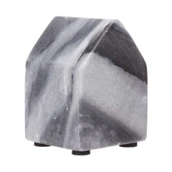 Deko-Haus L 6 X H 9cm BLOCKHOUSE In Grau