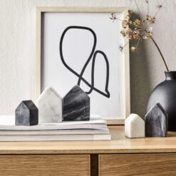 Deko-Haus L 6 X H 9cm BLOCKHOUSE In Grau -Butlers butlers deko haus l 6 x h 9cm blockhouse in grau 8