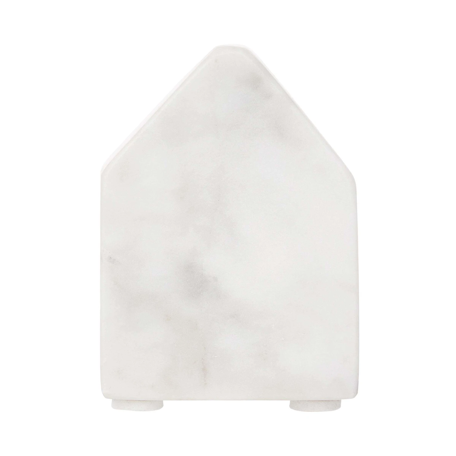 Deko-Haus L 6 X H 9cm BLOCKHOUSE In Weiß 5 Deko-Haus L 6 X H 9cm BLOCKHOUSE In Weiß – Bild 3