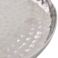 Deko-Teller Gehämmert Ø28cm ORIENTAL LOUNGE In Silber -Butlers butlers deko teller gehammert o28cm oriental lounge in silber 1