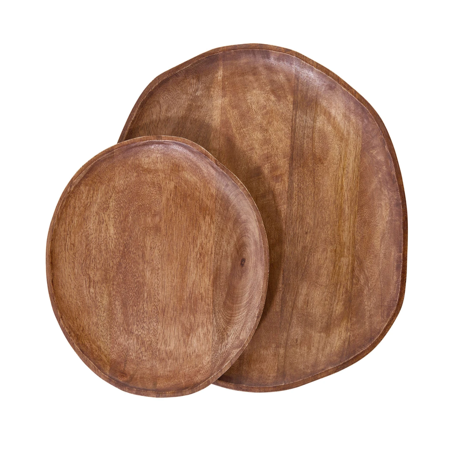 Deko-Teller Organisch Ø30cm MANGO DAYS In Braun 6 Deko-Teller Organisch Ø30cm MANGO DAYS In Braun – Bild 4