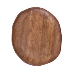 Butlers -Butlers butlers deko teller organisch o40cm mango days in braun 1