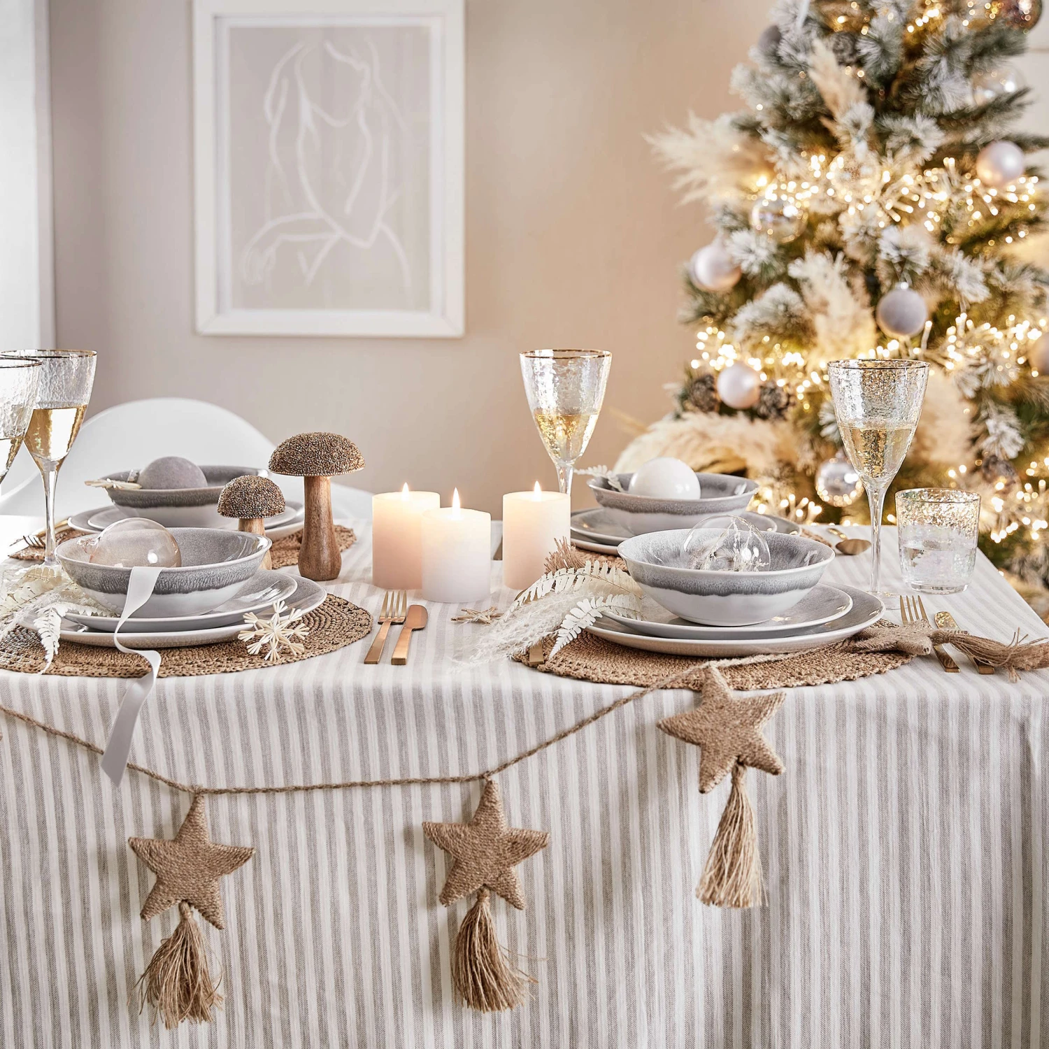 Dinnerteller Ø28cm ATLANTIS In Grau 4 Dinnerteller Ø28cm ATLANTIS In Grau – Bild 2