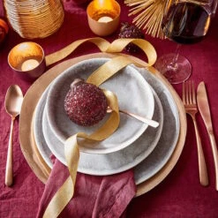 Dinnerteller Ø28cm ATLANTIS In Grau 25 Dinnerteller Ø28cm ATLANTIS In Grau -Butlers butlers dinnerteller o28cm atlantis in grau 8