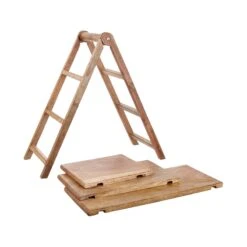 Etagere 3-stufig Höhe 48cm MANGO DAYS In Braun -Butlers butlers etagere 3 stufig hohe 48cm mango days in braun 5