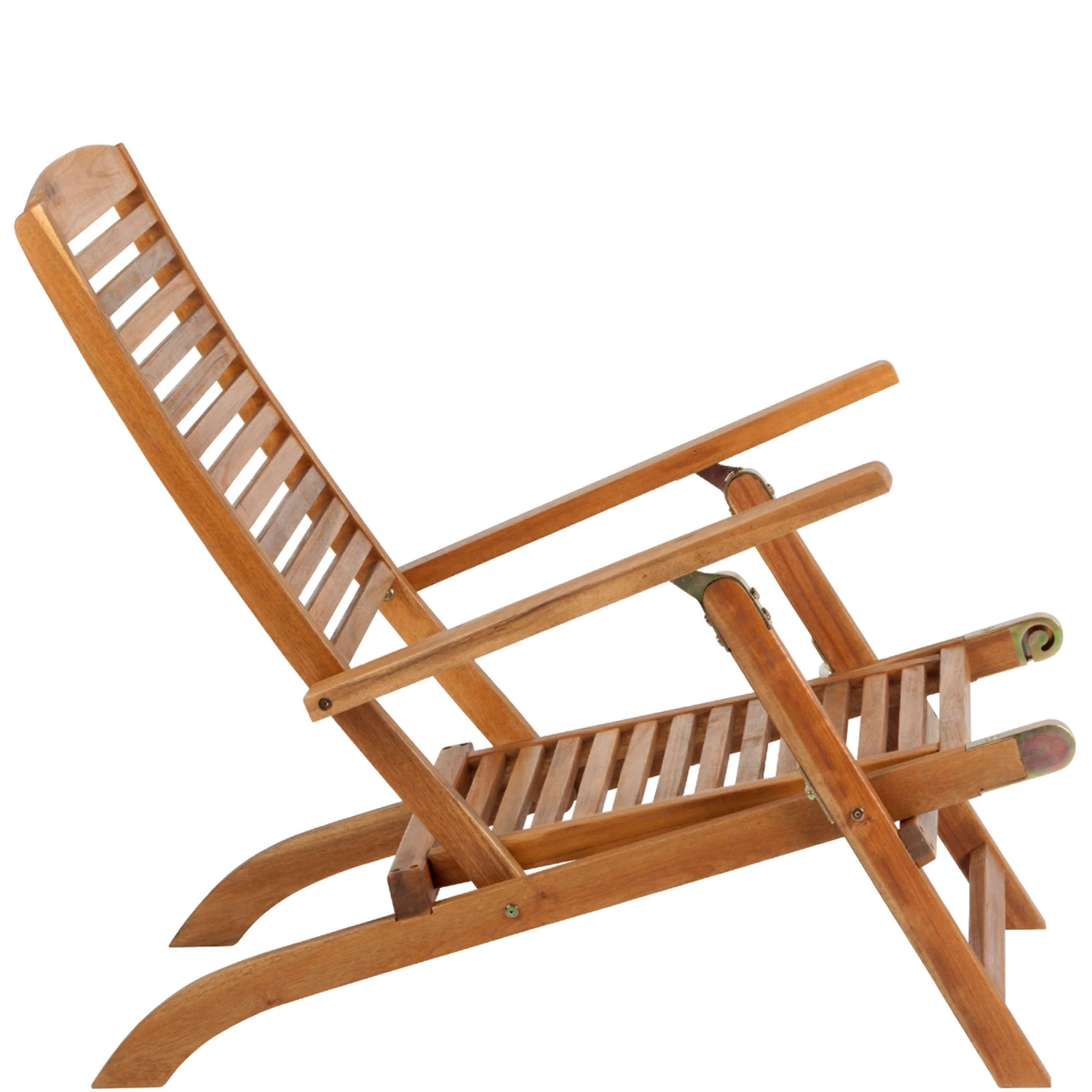 Gartenliege Mit Fußteil WEEKENDER In Braun 8 Gartenliege Mit Fußteil WEEKENDER In Braun – Bild 6