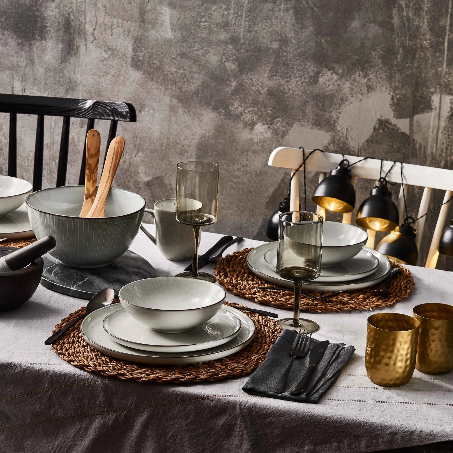 Geschirr-Set 12-tlg. HENLEY In Grau 11 Geschirr-Set 12-tlg. HENLEY In Grau – Bild 9