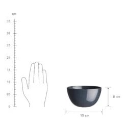 Geschirr-Set 8-tlg. NATIVE In Dunkelblau -Butlers butlers geschirr set 8 tlg native in dunkelblau 4
