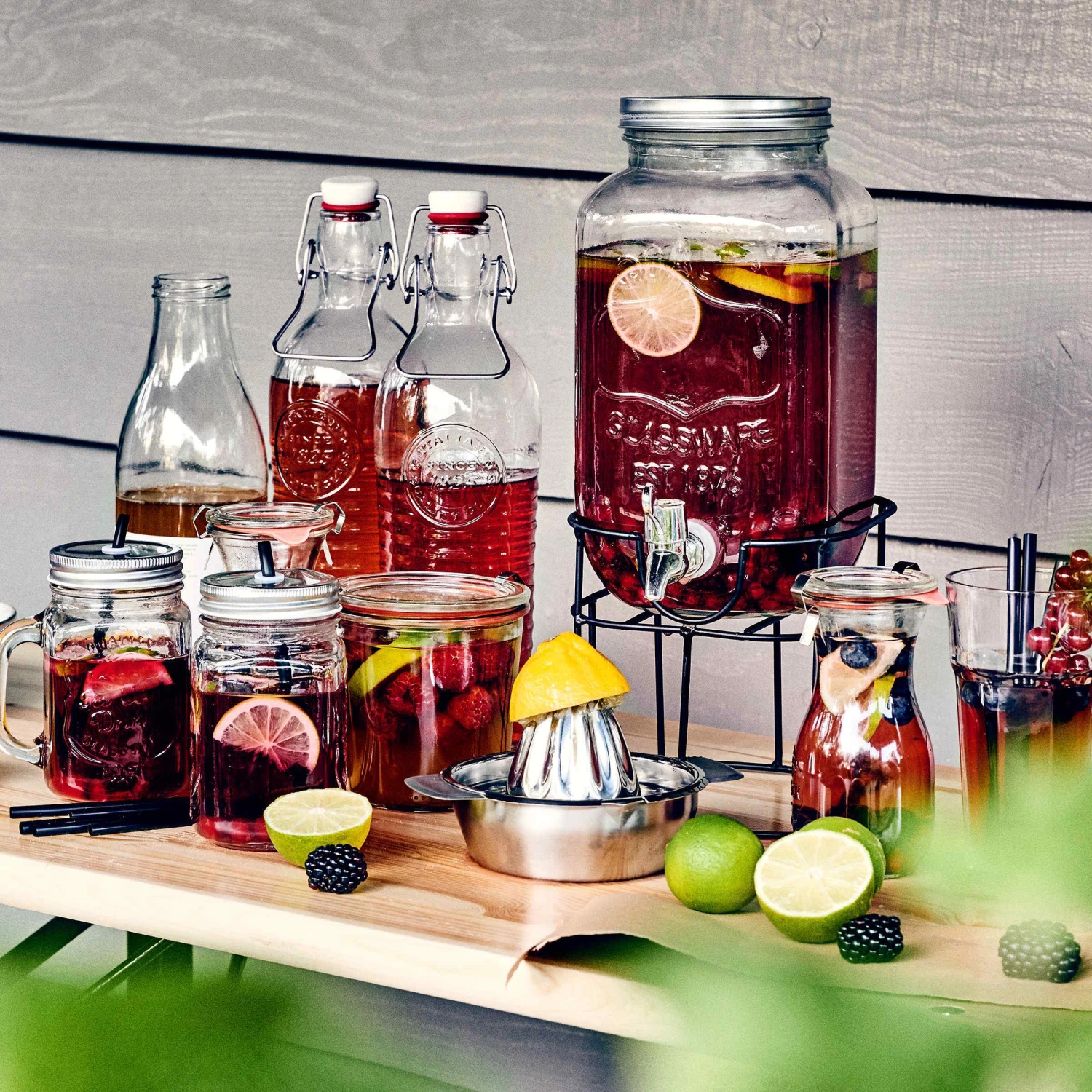 Getränkespender 2-teilig REFRESH In Transparent 9 Getränkespender 2-teilig REFRESH In Transparent – Bild 7