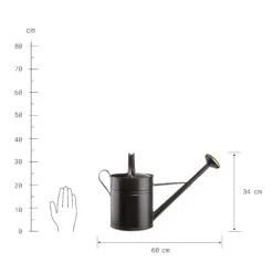 Gießkanne 8l ZINC In Schwarz 10 Gießkanne 8l ZINC In Schwarz -Butlers butlers giesskanne 8l zinc in schwarz 3