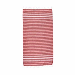 Hamamtuch L 170 X B 90cm SURFSIDE In Rot -Butlers butlers hamamtuch l 170 x b 90cm surfside in rot 2