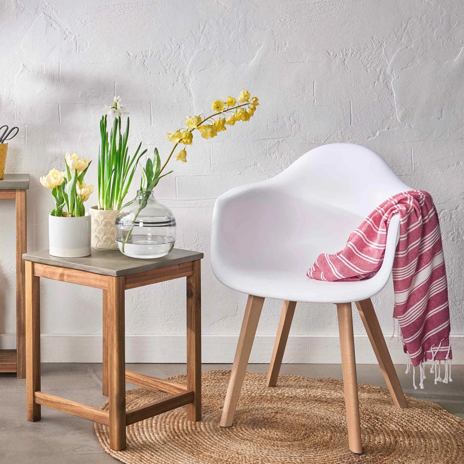 Hanf-Teppich Ø110cm ALL NATURE In Natur 9 Hanf-Teppich Ø110cm ALL NATURE In Natur – Bild 7