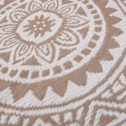 In- & Outdoor-Teppich Circles L 180 X B 118cm COLOUR CLASH In Beige 14 In- & Outdoor-Teppich Circles L 180 X B 118cm COLOUR CLASH In Beige -Butlers butlers in and outdoor teppich circles l 180 x b 118cm colour clash in beige 4