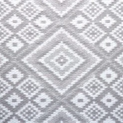 In- & Outdoor-Teppich Ethno L 200 X B 150cm COLOUR CLASH In Grau-Weiß -Butlers butlers in and outdoor teppich ethno l 200 x b 150cm colour clash in grau weiss 3