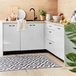 In- & Outdoor-Teppich Ethno Rauten L 180 X B 118cm COLOUR CLASH In Schwarz-Weiß 16 In- & Outdoor-Teppich Ethno Rauten L 180 X B 118cm COLOUR CLASH In Schwarz-Weiß -Butlers butlers in and outdoor teppich ethno rauten l 180 x b 118cm colour clash in schwarz weiss 6