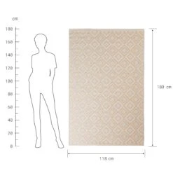 In- & Outdoor-Teppich L 180 X B 118cm COLOUR CLASH In Creme 10 In- & Outdoor-Teppich L 180 X B 118cm COLOUR CLASH In Creme -Butlers butlers in and outdoor teppich l 180 x b 118cm colour clash in creme 2