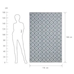 In- & Outdoor-Teppich Mosaik L 180 X B 118cm COLOUR CLASH In Salbei 13 In- & Outdoor-Teppich Mosaik L 180 X B 118cm COLOUR CLASH In Salbei -Butlers butlers in and outdoor teppich mosaik l 180 x b 118cm colour clash in salbei 2