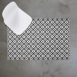 In- & Outdoorteppich Mosaik L 180 X B 120cm COLOUR CLASH In Schwarz -Butlers butlers in and outdoorteppich mosaik l 180 x b 120cm colour clash in schwarz 3