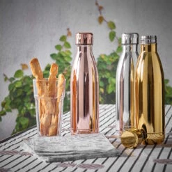 Isolierflasche 500 Ml TO GO In Roségold -Butlers butlers isolierflasche 500 ml to go in rosegold 1