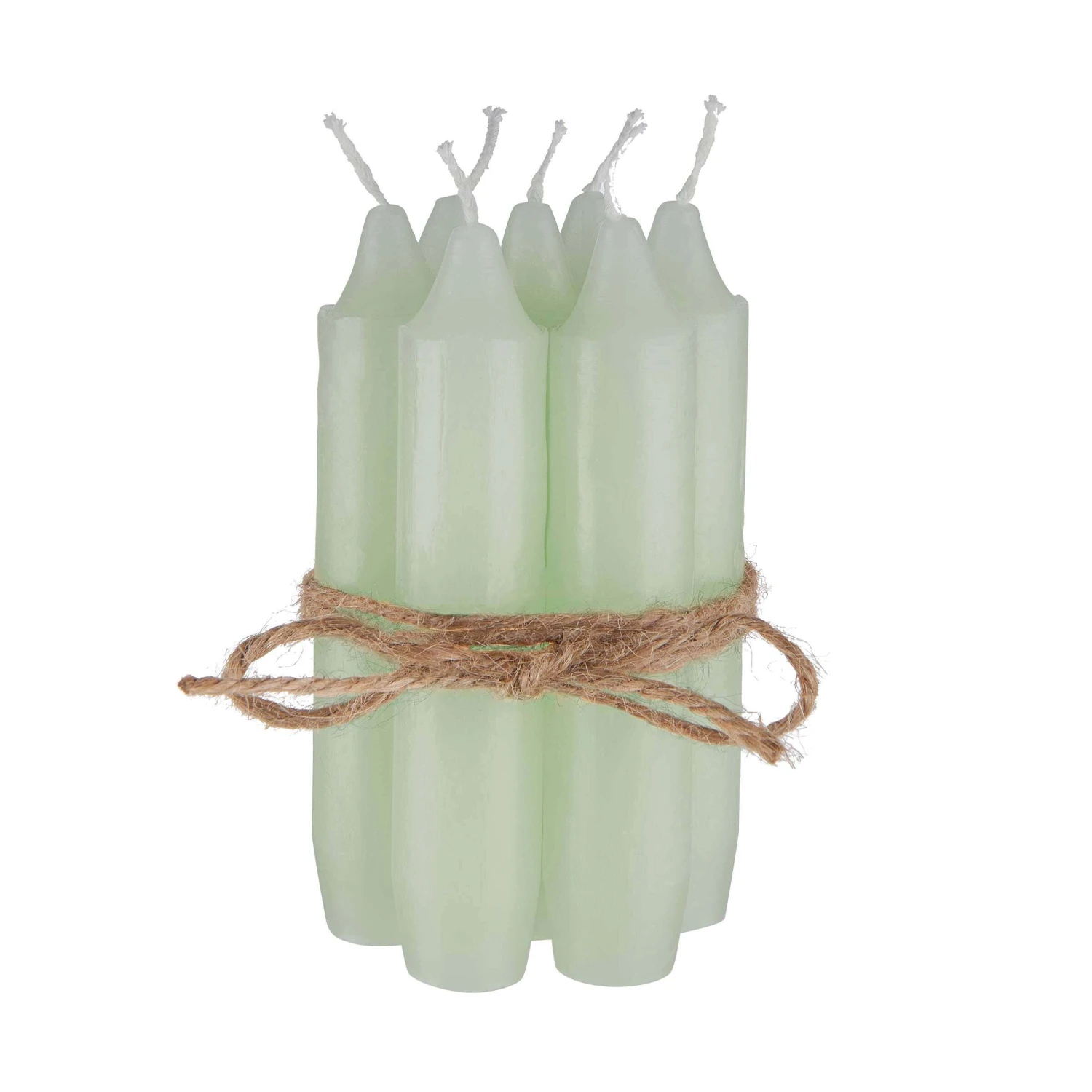 Kerzenhalter & Kerzen-Set Salbei LITTLE LIGHT In Transparent-Gold 6 Kerzenhalter & Kerzen-Set Salbei LITTLE LIGHT In Transparent-Gold – Bild 4