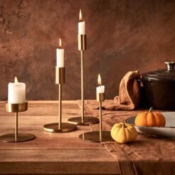 Kerzenhalter Höhe 29cm HIGHLIGHT In Gold -Butlers butlers kerzenhalter hohe 29cm highlight in gold 1