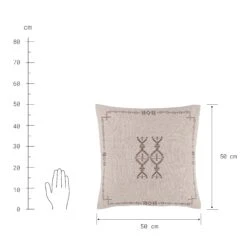 Kissen L 50 X B 50cm SIENNA In Beige -Butlers butlers kissen l 50 x b 50cm sienna in beige 3