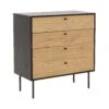 Kommode Mit 4 Schubladen MODERNIST In Schwarz-Natur -Butlers butlers kommode mit 4 schubladen modernist in schwarz natur