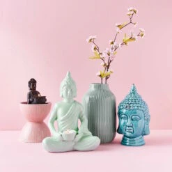 Kopf Höhe 23cm BUDDHA In Türkis 14 Kopf Höhe 23cm BUDDHA In Türkis -Butlers butlers kopf hohe 23cm buddha in turkis 5