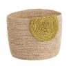 Korb Handgefertigt Aus Raffia Ø13cm ISALO In Natur-Gelb -Butlers butlers korb handgefertigt aus raffia o13cm isalo in natur gelb