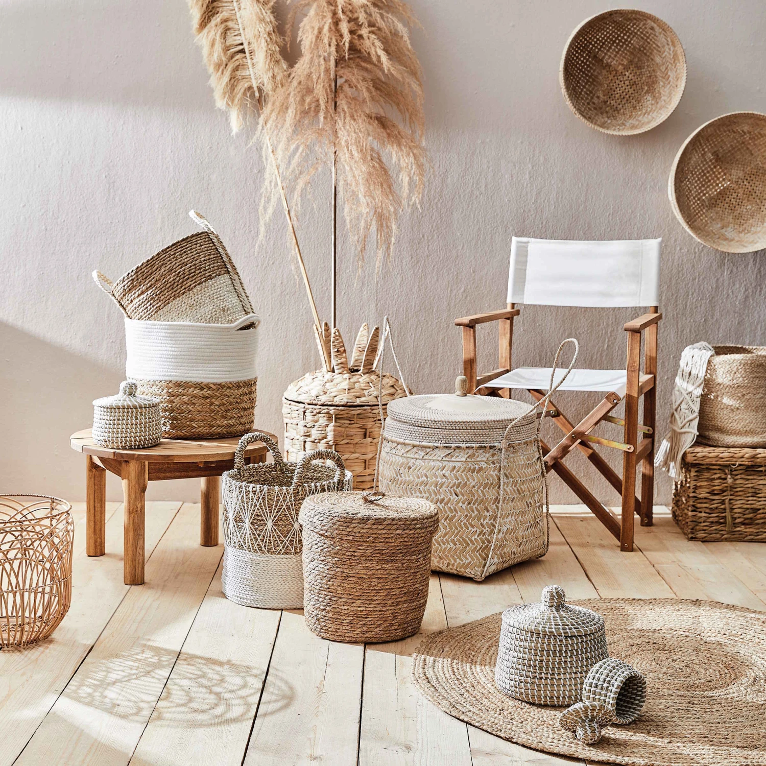 Korb Ø28cm BASIC BRAID In Natur 4 Korb Ø28cm BASIC BRAID In Natur – Bild 2