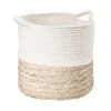 Korb Rund Ø35cm COTTON BRAID In Natur-Weiß 2 Korb Rund Ø35cm COTTON BRAID In Natur-Weiß -Butlers butlers korb rund o35cm cotton braid in natur weiss
