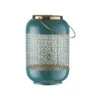 Laterne H 27cm EMILIE In Petrol -Butlers butlers laterne h 27cm emilie in petrol