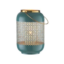 Laterne H 27cm EMILIE In Petrol 9 Laterne H 27cm EMILIE In Petrol -Butlers butlers laterne h 27cm emilie in petrol 3