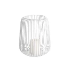 Laterne Höhe 25cm COCOON In Weiß -Butlers butlers laterne hohe 25cm cocoon in weiss 2