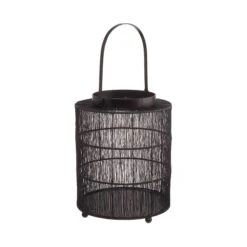 Laterne Höhe 33cm JAPANDI In Schwarz -Butlers butlers laterne hohe 33cm japandi in schwarz 4